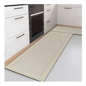 [에이치플러스몰]주방매트 1+1 세트 싱크대 발매트 키친 패턴매트 베란다 화장실매트