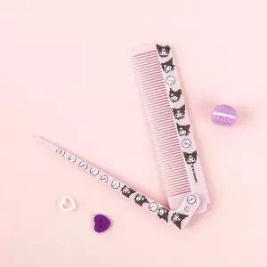 [골드스마일]WL 산리오 폴딩 꼬리빗-쿠로미