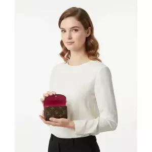 루이비통 ) 지갑 지피 코인 퍼스 로잘리 모노그램 색상선택)