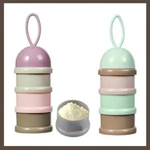 고품질 프로틴 보관용 케이스 사이드 오픈 타원형 손잡이 헬스 식품 저장통 분유소분통 WFLUVT0