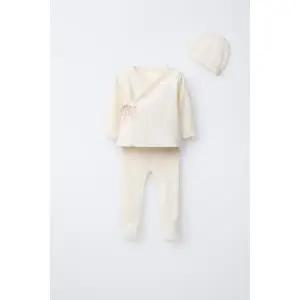 ZARA 하트 포인트엘 스타터 세트 및 파우치 - 버터