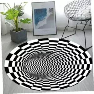 착시매트 홀인3D입체착시매트(120cm)트릭아이러그