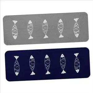 다용도 순면 발 매트 북유럽 퀼트 발 매트 욕실 현관
