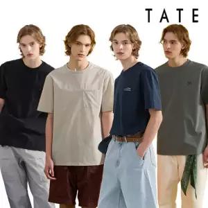 [TATE] 테이트 26SS 남성 썸머 우븐 에어리얼 테크 티 컬렉션 4종