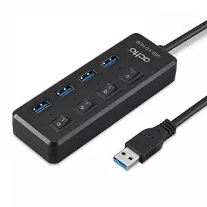 [엑토]고품질 TBZ 엑토 스피드업 USB 3.0 4포트 허브 HUB-33 PC허브 포트확장 엑토허브 WFLV216