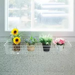 [오성]고품질 TBZ 오성 창틀 선반 사각 특대 창틀행거 창틀선반 메탈선반 도어선반 걸이형선반 WFLV20W