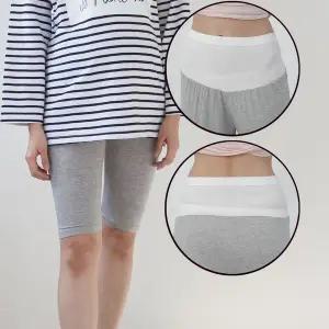 갤러리아 쁘띠마리에 심리스 레이온 5부 임산부레깅스 이지웨어