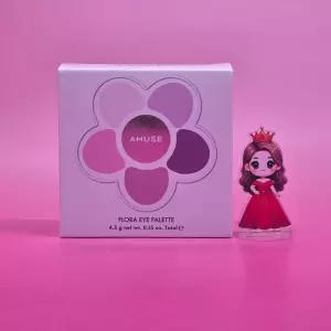 어뮤즈 몬치치 콜라보 꽃 아이 팔레트 + 증명사진 키링 증정 &&& 04 라벤더 블룸