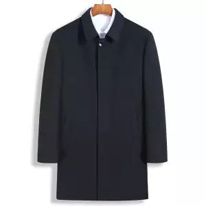 남친 블랙 하프 캐주얼 트렌치 봄가을 빅사이즈 트렌디 아이템 칼라 코트 점퍼 HT1