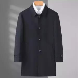 하프 캐주얼 남사친 봄가을 트렌치 터틀넥빅사이즈 트렌디 코트 아이템 HT3