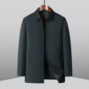 남자 가을 캐주얼 아이템 오버사이즈 재킷 트렌치 칼라 트렌디 코트 HT3