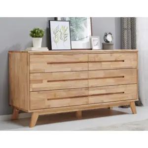 신혼 밝은 원목 와이드 3단 안방 서랍장 1500 앤틱 앤티크 광폭 고급 예쁜