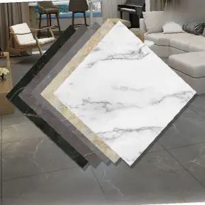 실내 바닥 셀프 시공 접착 타일 대리석 무늬 패턴 방수 마감재 욕실 주방 현관