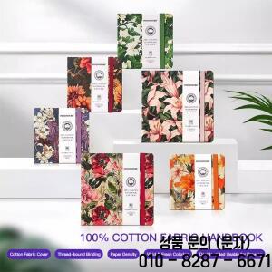 포텐테이트 100% 순면 정사각형 수채화 용지 책 24장 미술 드로잉 스케치북 여행 노트북
