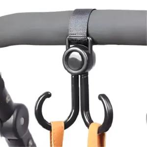 다용도 유모차 고리 플라스틱 벨크로 유모차가방걸이 차량용가방걸이