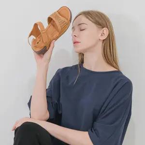 [올리] 벤트라 펀칭 스트랩 샌들 4.5cm