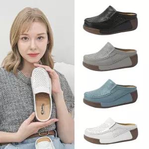 [올리] 소가죽 애니 펀칭 블로퍼 5cm