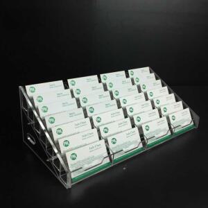 명함 보관 케이스 12칸 목걸이 안이보이는 포카 박스 탑꾸보관함 카드 보관함 12칸 BAKER 방수