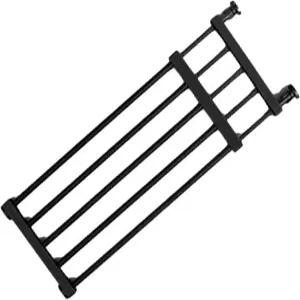 제니리코 계단 애완동물 울타리 - 출입구용 접이식 개문 엑스트라 와이드 메쉬 배리어 침실용 노드릴 안전