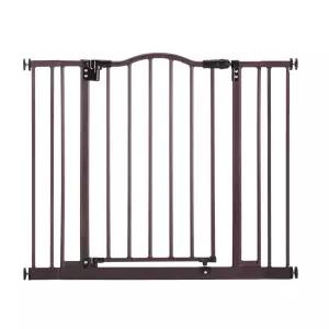 마이펫 윈저 아치 홀드 오픈 및 자동 닫힘 압력 마운트 게이트 28.5인치 높이의 헤비 듀티 스틸 매트