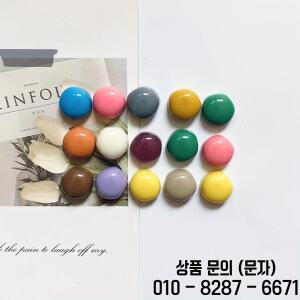 컬러 다각형 송진 냉장고 메시지 타일 홈 데코 선물 10 개