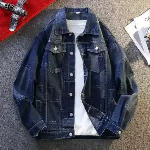 데님 남친 코트 청자켓 자카르 상의 헤어 자켓 쇼트 스타일리스트 트렌드 봄가을 빅 DUCHI1