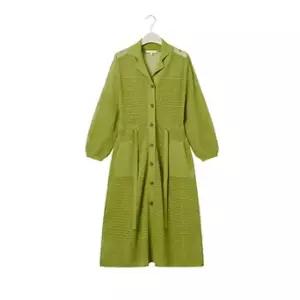 르포엠 [최초가 99 000원]델피아 린넨 블렌드 가디건 드레스