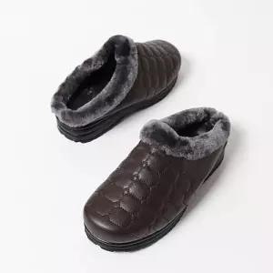 [옷자락]남자 따듯한 라운드 패턴 슬리퍼