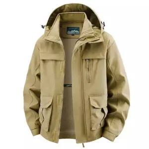 남성용 캐주얼 코트 야상 바람막이 상의 야상사파리 재킷 멀티카고 봄가을 DUCHI3