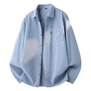 남사친 청 빈티지 캐주얼 가을 클래식 패턴 트렌드 봄가을 커플 셔츠 프로 입체 DUCHI3