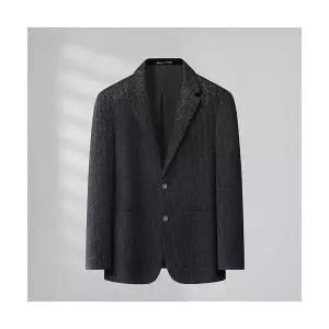 남성 캐주얼 정장 자켓 가을 빅사이즈 프린트 상의 통통 오버사이즈 코트 MODU3