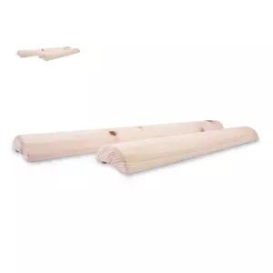 명품 반달지압봉 편백 58cm 나무 반달지압 지압봉