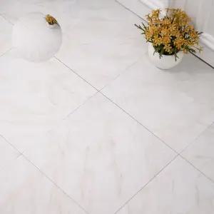 하나리빙 HD500 사각점착타일 골드화이트 18장 데코