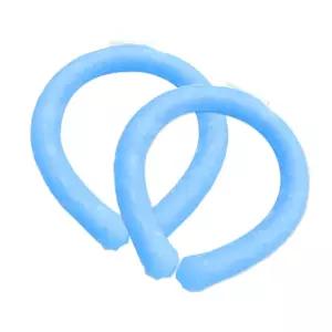 아이스 블루 밴드 얼음 튜브 머플러 쿨링