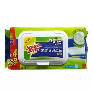 ( )3M 스카치 더블액션 물걸레청소포(대형) 20+4