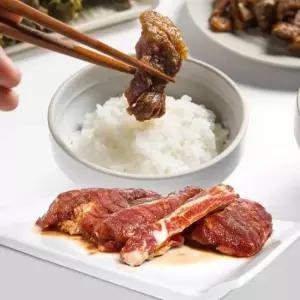 돼지양념갈비 과일 양념목살 숯불 돼지갈비 1kg