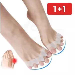 무지외반증교정기 발가락통증 엄지발가락교정기 실리콘 보호기  1+1