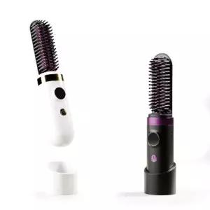 (베)[플라츠] 볼륨업 무선 빗 고데기 파이널(일체형)