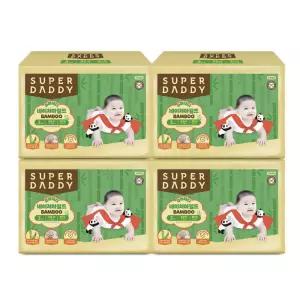 슈퍼대디 네이처마일드 밤부 밴드 기저귀 4팩