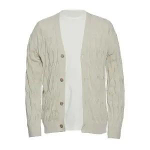 [레노마 옴므]레노마 면혼방 케이블 가디건 라이트 베이지 RPEMKT09A
