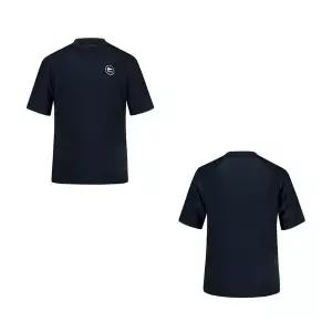 [레노마]아동 공용 반팔 래쉬가드 KS2F911_BK