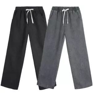 [모스트젠틀맨][GTM] BA-2003 BR세미와이드올밴딩데님 본딩 남자 겨울 기모 안감 허리