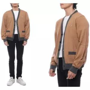 [메종키츠네]남성 베이비 폭스 패치 울 가디건 (MM00505KT1036 P220 24S)