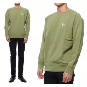 [메종키츠네]22SS 남성 칠랙스 폭스 패치 스웨트셔츠 (IU00351KM0001_P359_M_22S)