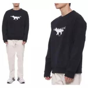 [메종키츠네]22FW 남성 폭스 스탬프 맨투맨 (JM00307KM0001_P199_22F)