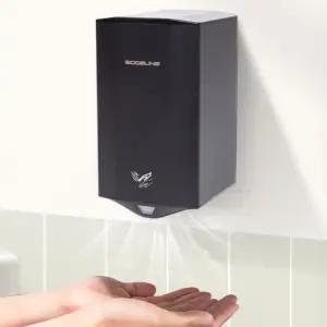 부성핫슈 블랙 BSHD-2807 핸드드라이기 손건조기 업소용 카페 화장실 드라이기