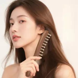 더엘픽 마그네틱괄사빗 자석 괄사빗 브러쉬