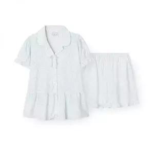 ORCITE 여성 H021 리페엘 반소매 파자마 세트 125402