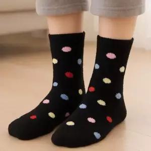 여성 보온 세침 수면양말5족 택1 미끄