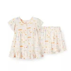 오르시떼 F030 여성 무민리비에라 슬리브리스 상하